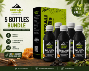 Shilajit Honey Syrup – 5 Pack Bundle