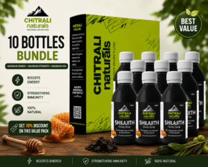 Shilajit Honey Syrup – 10 Pack Bundle